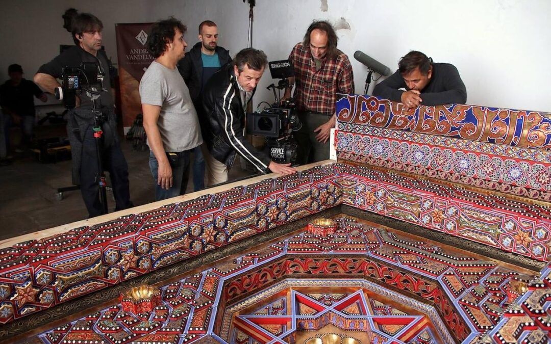 Estreno del documental, ‘El sueño de Sigena’, del que el artesano ubetense Paco Luis Martos es uno de los protagonistas