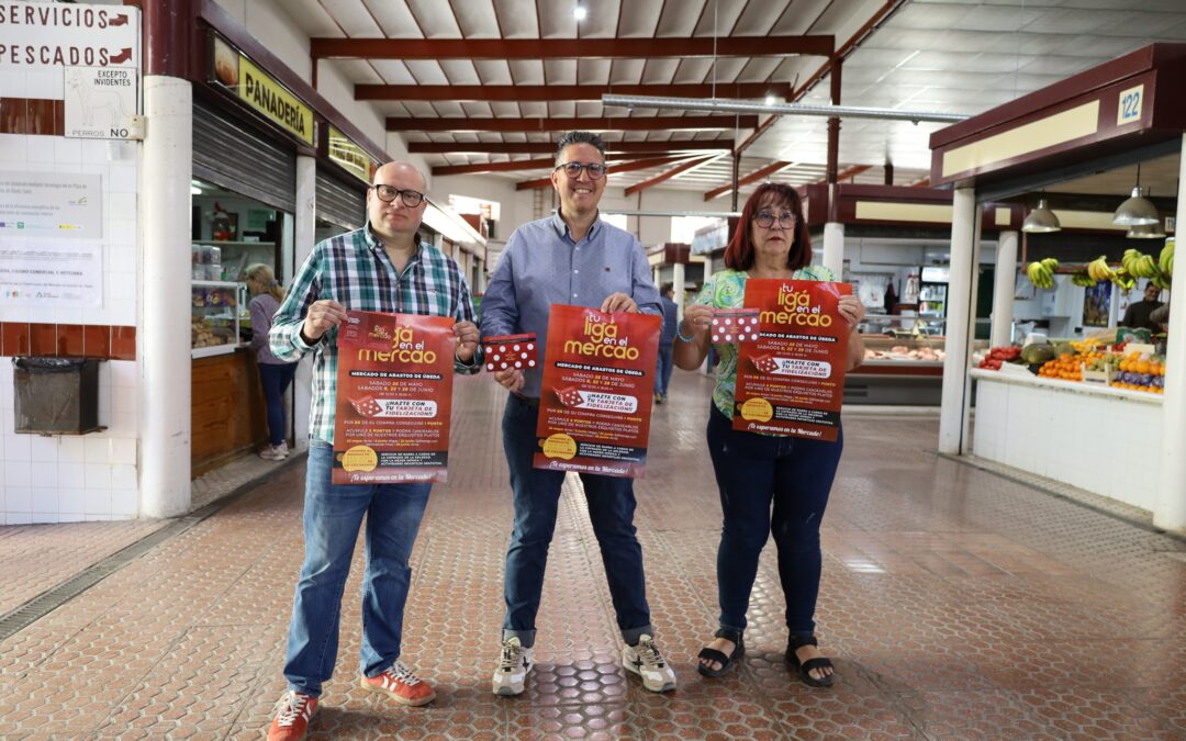 El Ayuntamiento presenta ‘Tu liga en el mercado’: una iniciativa para dinamizar y fidelizar el Mercado de Abastos con actividades, descuentos y gastronomía local.
