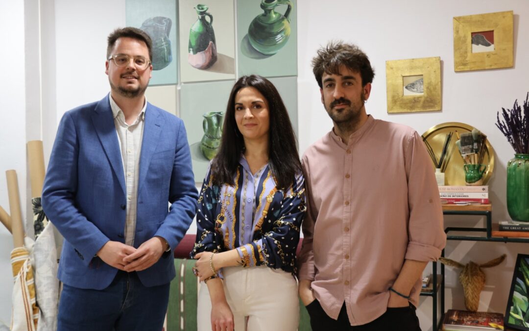 Inauguración del estudio artístico de Pedro Líndez y el atelier de Carmen Gámez