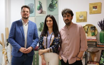 Inauguración del estudio artístico de Pedro Líndez y el atelier de Carmen Gámez