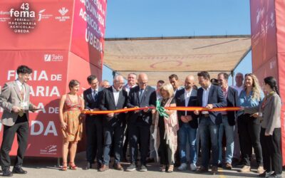 Inauguración de Feria de Maquinaria Agrícola de Úbeda