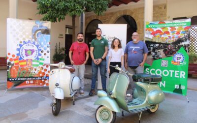 Úbeda acoge la 16ª Scooter Run Vuelta a Jaén